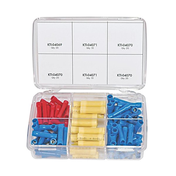 K-Tool International Butt Connector Kit- 100 Piece, 00003 KTI00003